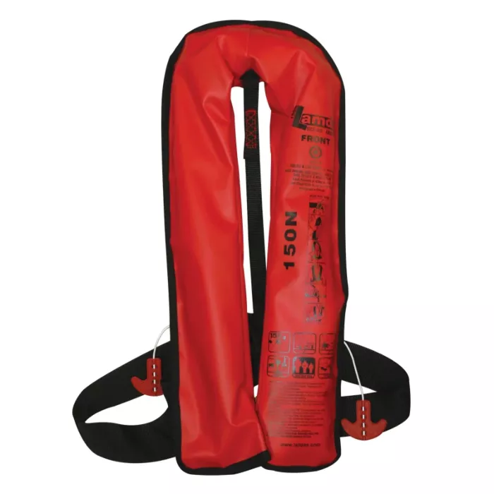 LALIZAS Inflatable Lifejacket Lamda Auto 150N SOLAS MED