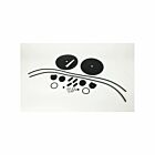Whale pompsysteem Gusher 25 reparatie set Nitrile AK3528