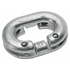 Galvanised steel chain joining link dia10MM