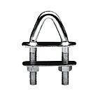 Cadène inox triangulaire 10mm. 120mm hauteur 18°
