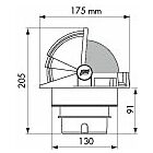 Plastimo Compass Olympic 135 Flushmount kit