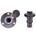Jabsco Quick Release aansluiting rvs316 1/2"BSP female bajonet-3/4"BSP male