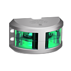 Lopolight Navigation light LED 200-018G2ST 2nm 180° Green, Double, silver anodized