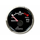 WEMA Silver serie vuilwater tank meter wit NMEA200