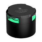 Lopolight Navigation light LED 300-115G2-B 3nm 360° Green, black anodized