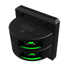 Feu de navigation Lopolight LED 301-101ST-B 3nm dbl stbd, black anodized