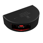Feu de navigation Lopolight LED 302-101-B noir housing port vertical installation. visibility 3 Nm. for yacht 50+ M