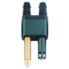 Connector Mercury Mariner 2-weg mannelijk voor losse slang