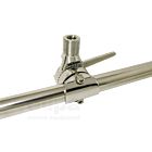 RVS Verstelbare antennevoet voor railingmontage (da 20-25mm)