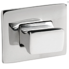 Knop + ring Rechthoekig gepolijst AISI316