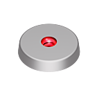 Decklight, Red light, Surface mount, 2.5 m cable