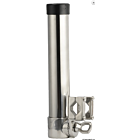 Fishing rod holder with clamp
