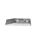 Trim tab zinc anode