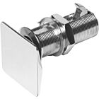 Flush lock with compact handle stainles steel handle