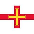 Vlag Guernsey 20x30 cm
