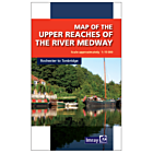 Imray Map of the Upper Reaches of The River Medway