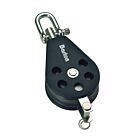 Barton single block with swivel and becket