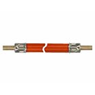 Gas hose 8 mm pillar smooth x 8 mm pillar smooth