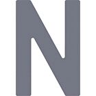 Numéro de voile 23,5cm gris