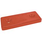 Nylon mounting plate black red 10 pack for Optimist EX14532-10