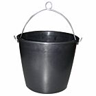Marine bucket 10L,plastique,noir