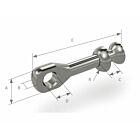 Ballterminals met oog en cup