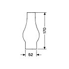 LAMPEGLAS 2 LIGNE X 170MM