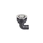 Deck drain flush 90°