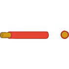 Thin wall single core wiring cables 2.5mm red per meter