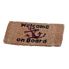 MAT WELCOME ON BOARD 35x70