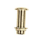 Through hull fittings brass extra long 1 1/4"