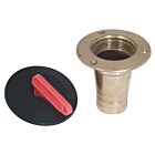 DEKDOP VERCHROOMD TOILET 38mm