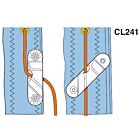CLAMCLEAT CL241 BB RACING ALU 3-6mm