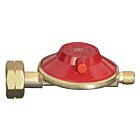 Universal gas pressure regulator without pressure gauge
