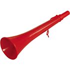 Corne de brume plastique rouge 30cm