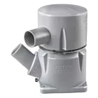 VETUS waterlock type MGS, inlet 127 mm-45 degrees, outlet 152 mm