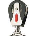 Ronstan opstaand blok 50mm ongelagerd. swivel. veer