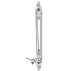 Seldén Palan 4:1 avec taquet coinceur 400-004-02R BBB40, 7 mm x 12 m