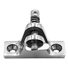 Deckmount ss concave 90° with dropnose pin