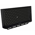 Compartiment de rangement avec filet 278 x 142 x 34 mm noir
