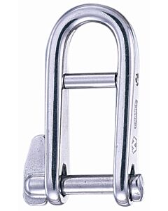 Wichard D-Shackle with key pin with bar
