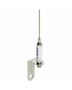 Scout VHF antenne inox 1.0M +support. EX. Câble