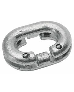 Galvanised steel chain joining link dia 8mm