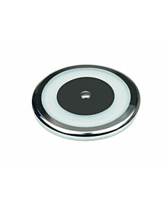 led opbouw plafonniere RVS 106mm 10-30V 3000K 6W dimbaar