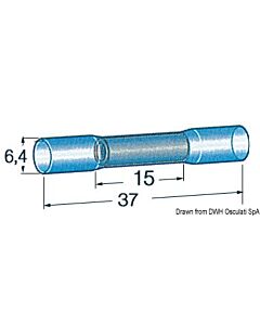 Pre-insulated tube 2,5-6 mm² (5pcs)