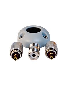 Cable connector set VHF plastic PL259 A2-DGKIT4P
