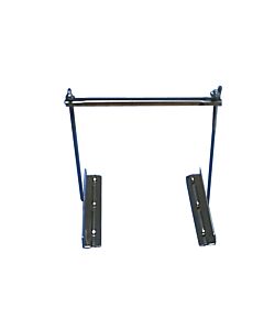 Battery brackets in stainless steel H230mm