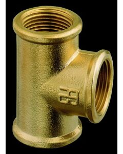 T-connector female brass 1"