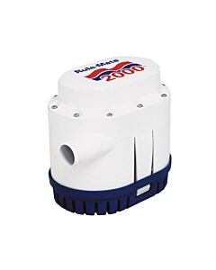 Pompe de cale automatique Rule-Mate RM-2000 24v. sortie pour tuyaux 29mm