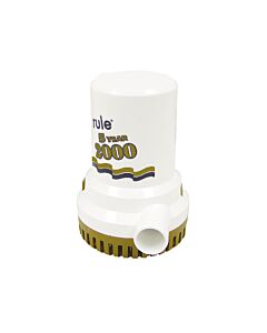 Bilgepomp Rule 2000 12V Gold. heavy duty. capaciteit 5670ltr/uur. slang 29mm